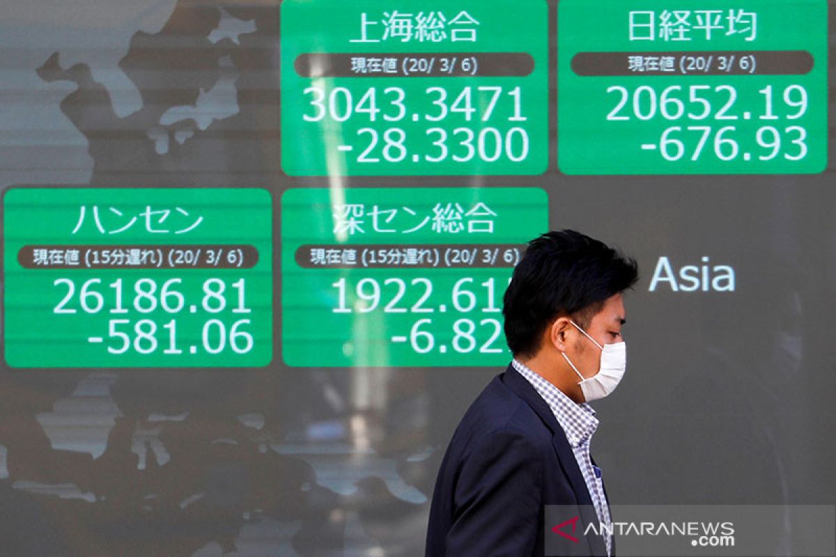 Saham Asia berakhir naik, investor pertimbangkan risiko resesi