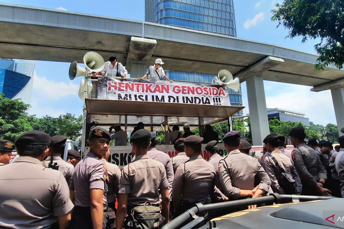 Jakarta rally expresses solidarity for Indian Muslims