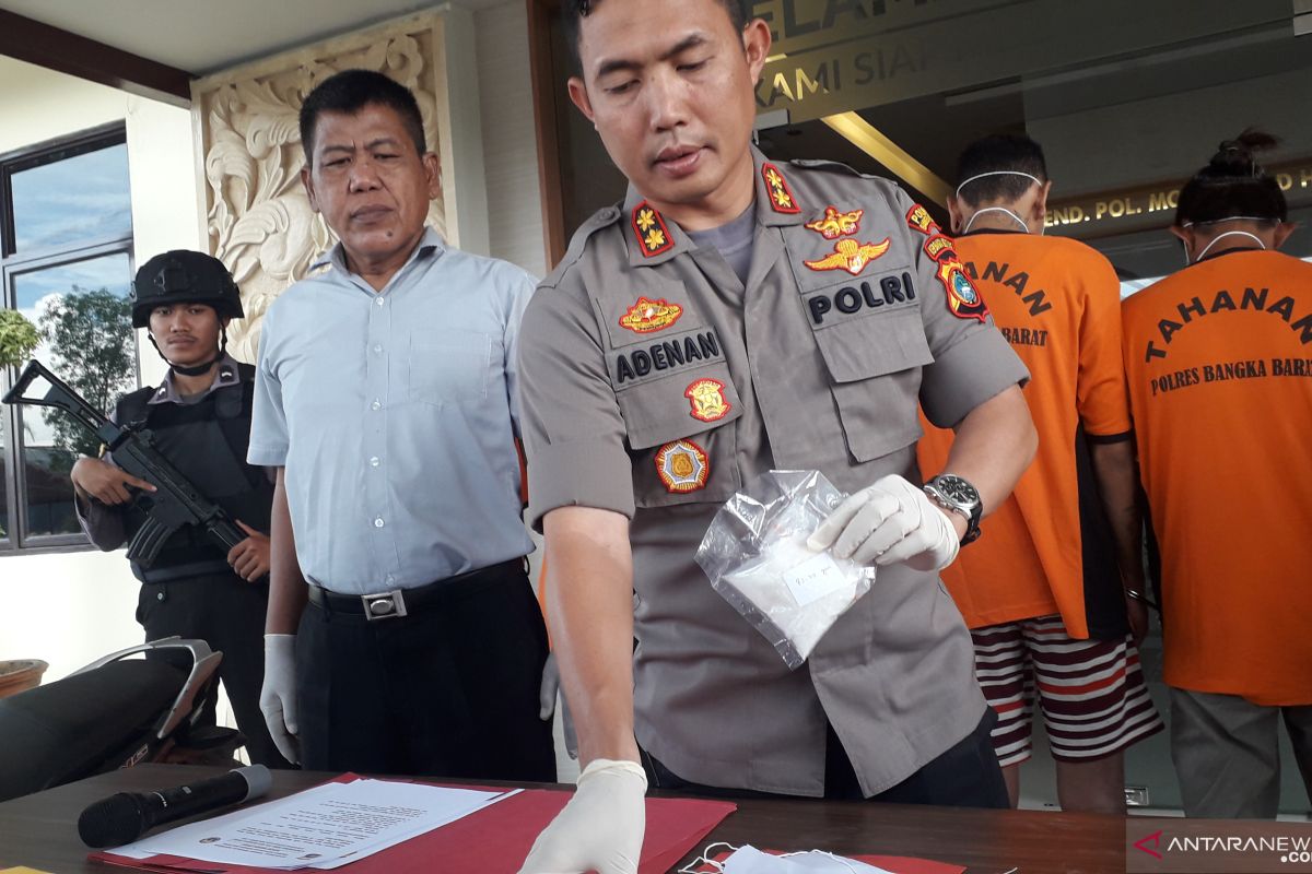 Polres Bangka Barat tangkap sembilan penyalahguna narkoba