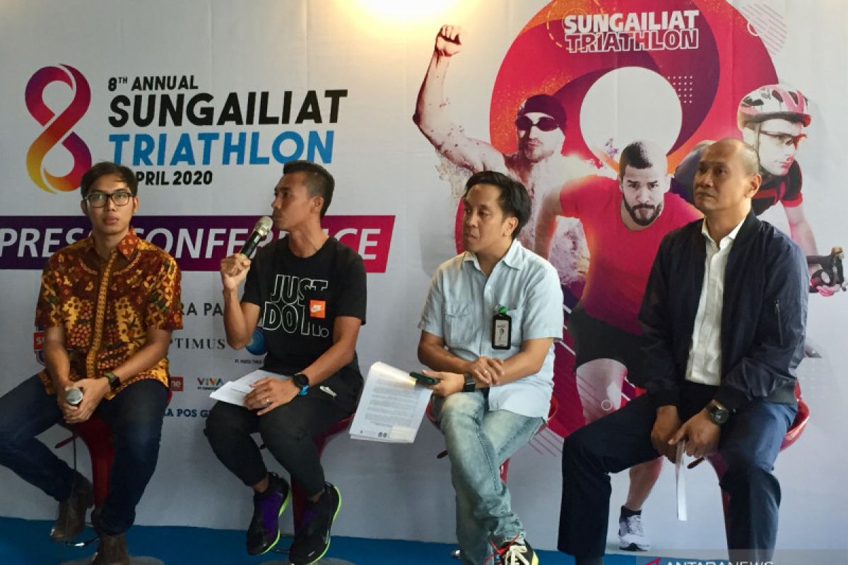 Jauhari Johan siap bertanding di Sungailiat Triathlon 2020