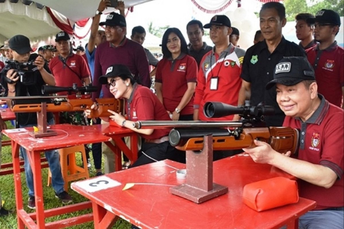 Bupati Kapuas dukung lomba menembak untuk menarik minat wisatawan