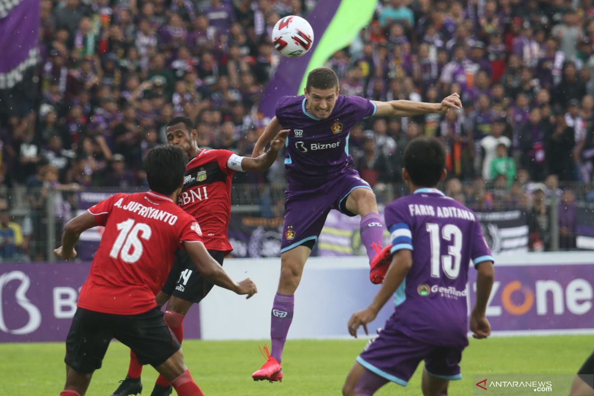 Persik tahan imbang Bhayangkara FC 1-1