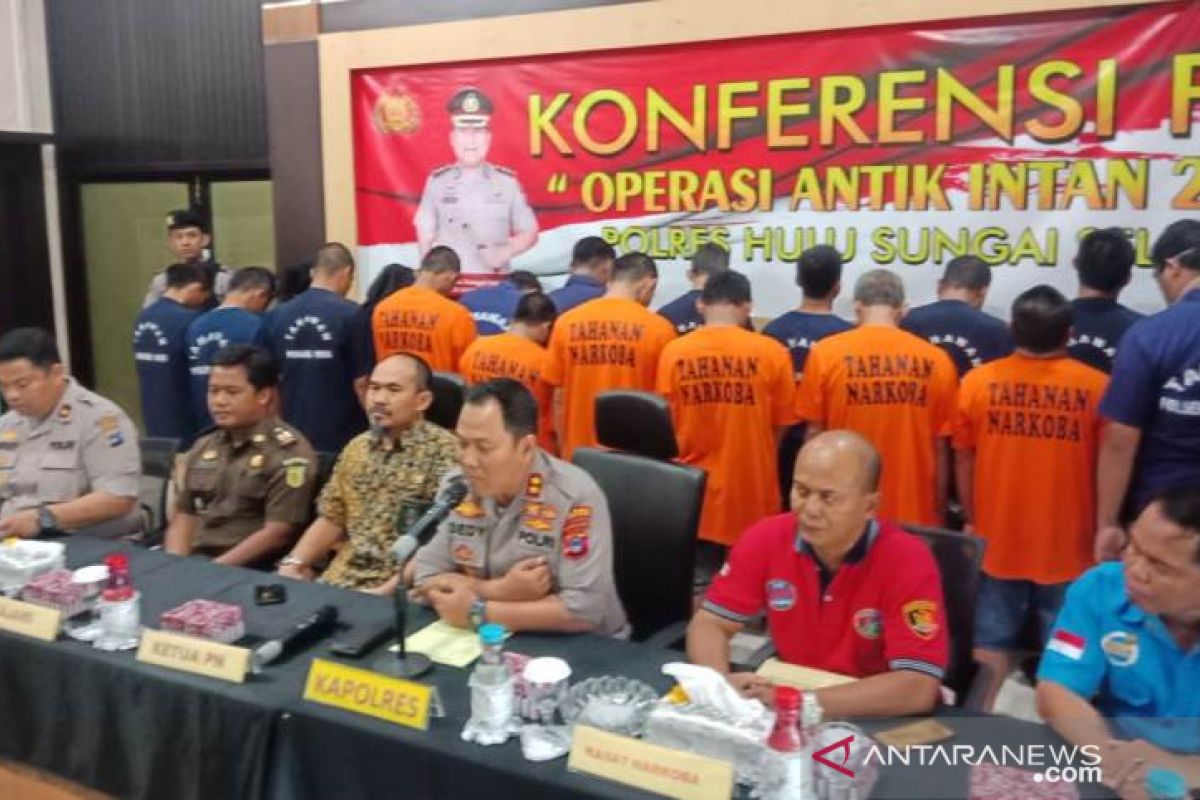 Video - Polres HSS ungkap 22 kasus Operasi Antik Intan 2020