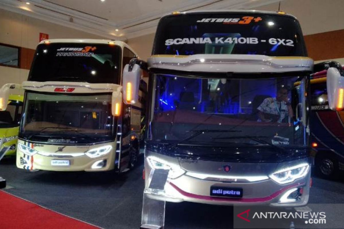 PO SAN pakai empat Jet Bus 3+ Voyager buatan karoseri Adiputro