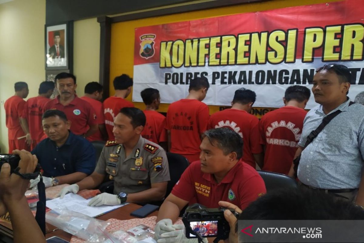 Operasi Antinarkoba, Polres Pekalongan Kota ungkap 12 kasus narkoba