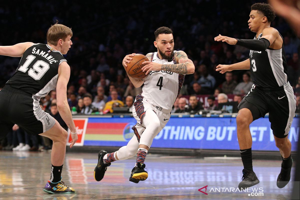 Menjelang restart NBA, Dua pemain Brooklyn Nets positif COVID-19