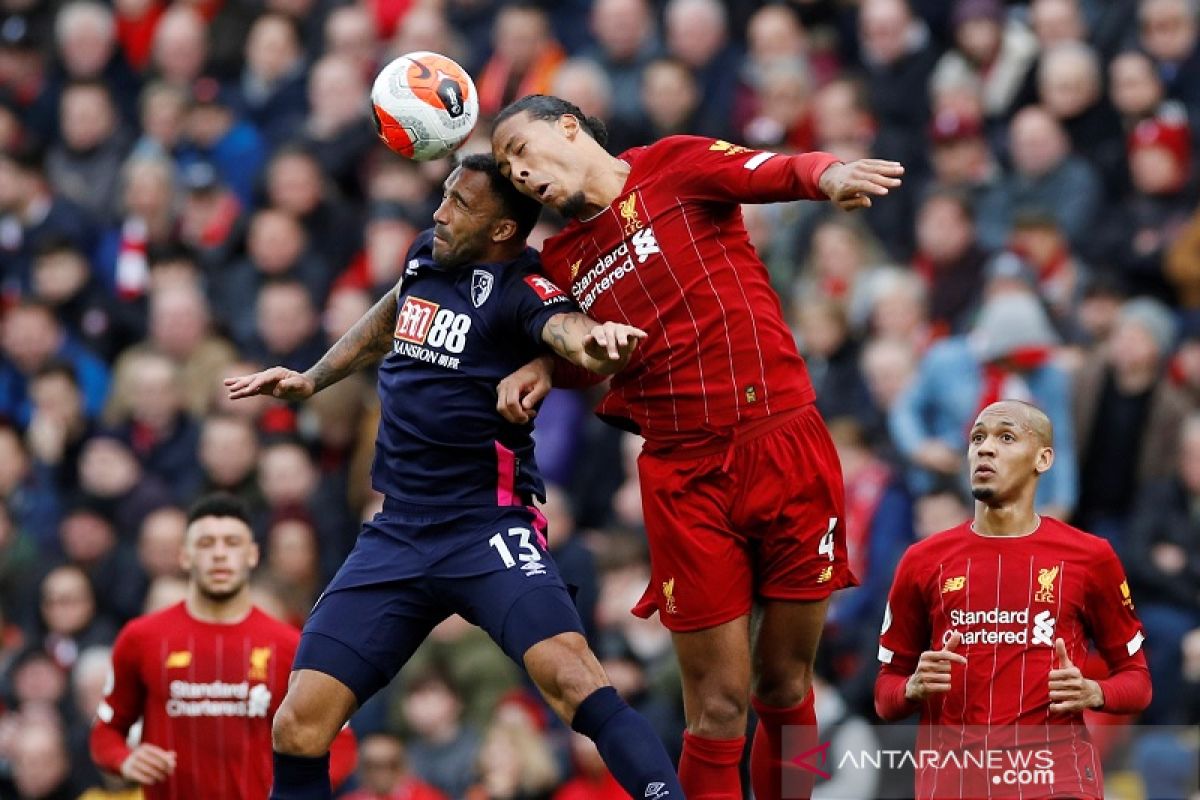 Bekuk Bournemouth 2-1, Liverpool kembali ke jalur kemenangan