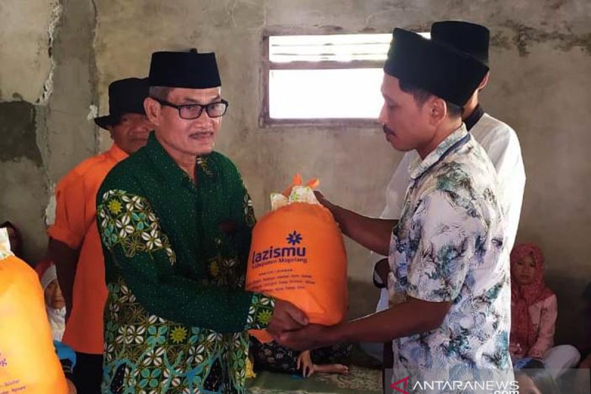 Muhammadiyah Kabupaten Magelang bakti sosial di lokasi  banjir-longsor