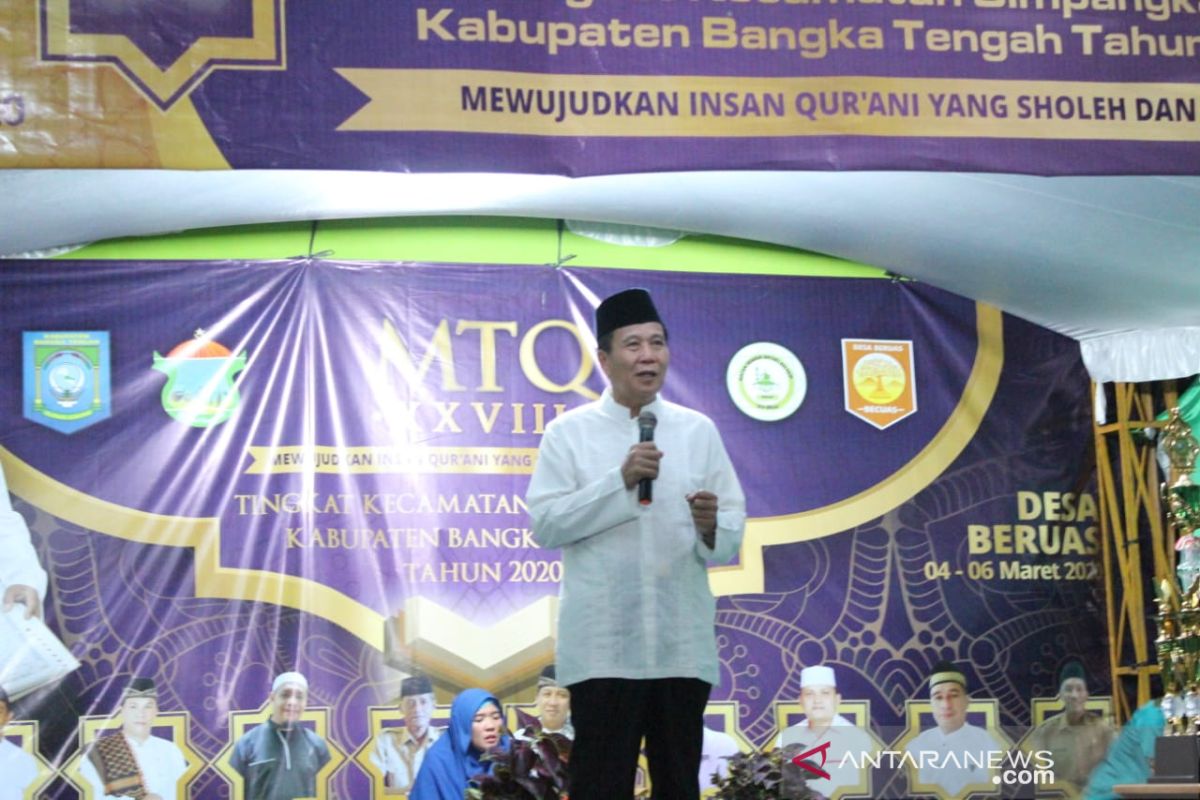 Pemkab Bangka Tengah akan tanggung biaya pendidikan penghafal Al-Quran