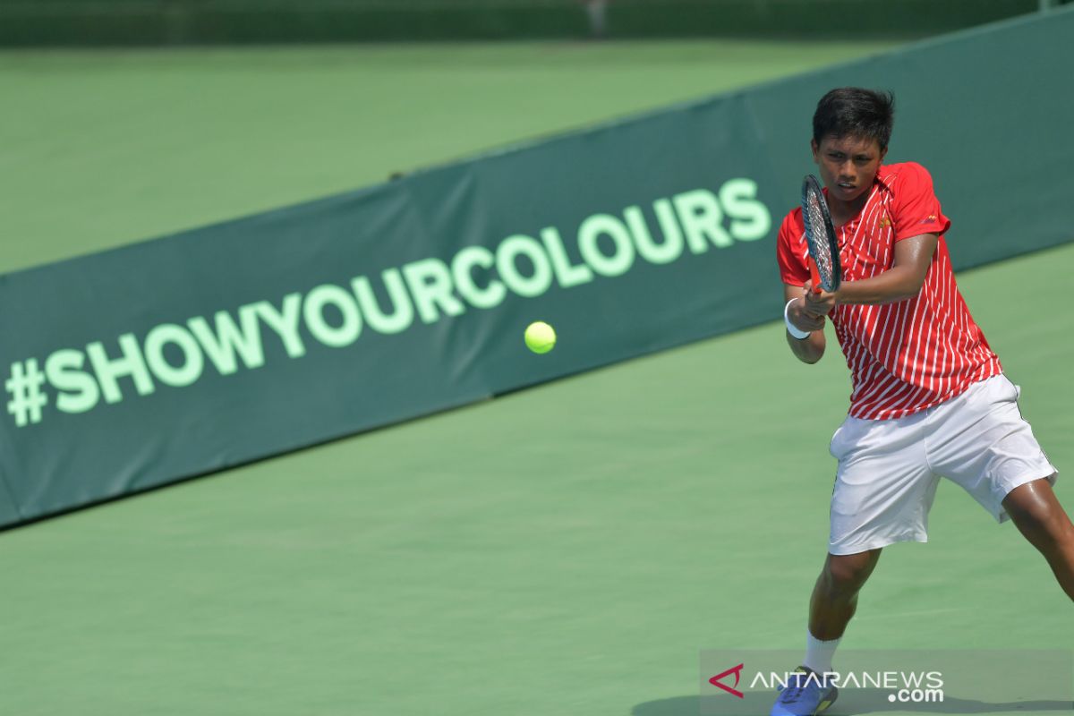 Piala Davis, Gunawan sempurnakan keunggulan Indonesia atas Kenya