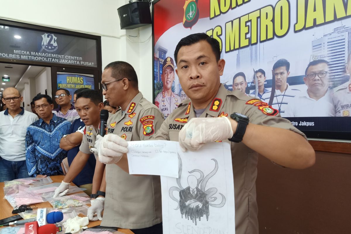 Polisi ungkap motif pembunuhan dari kartun horor