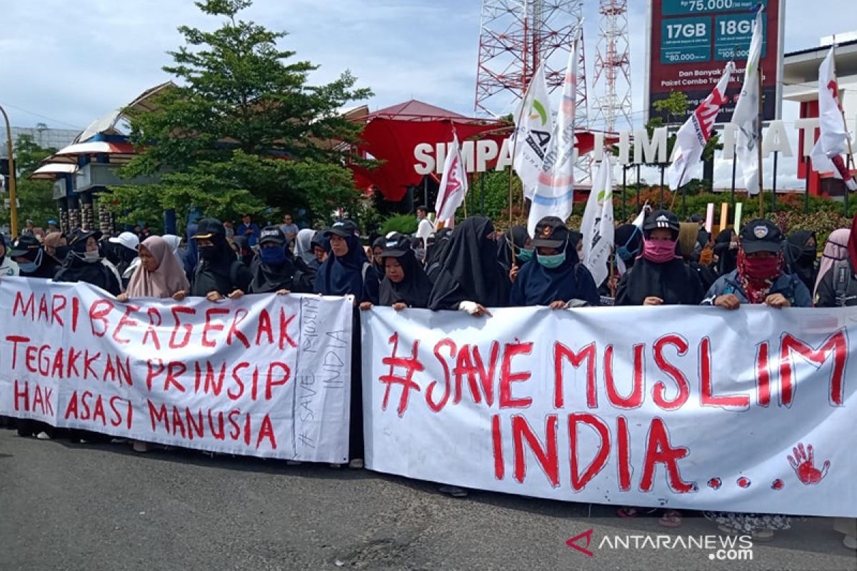 Mahasiswa Bengkulu kecam tragedi berdarah di India