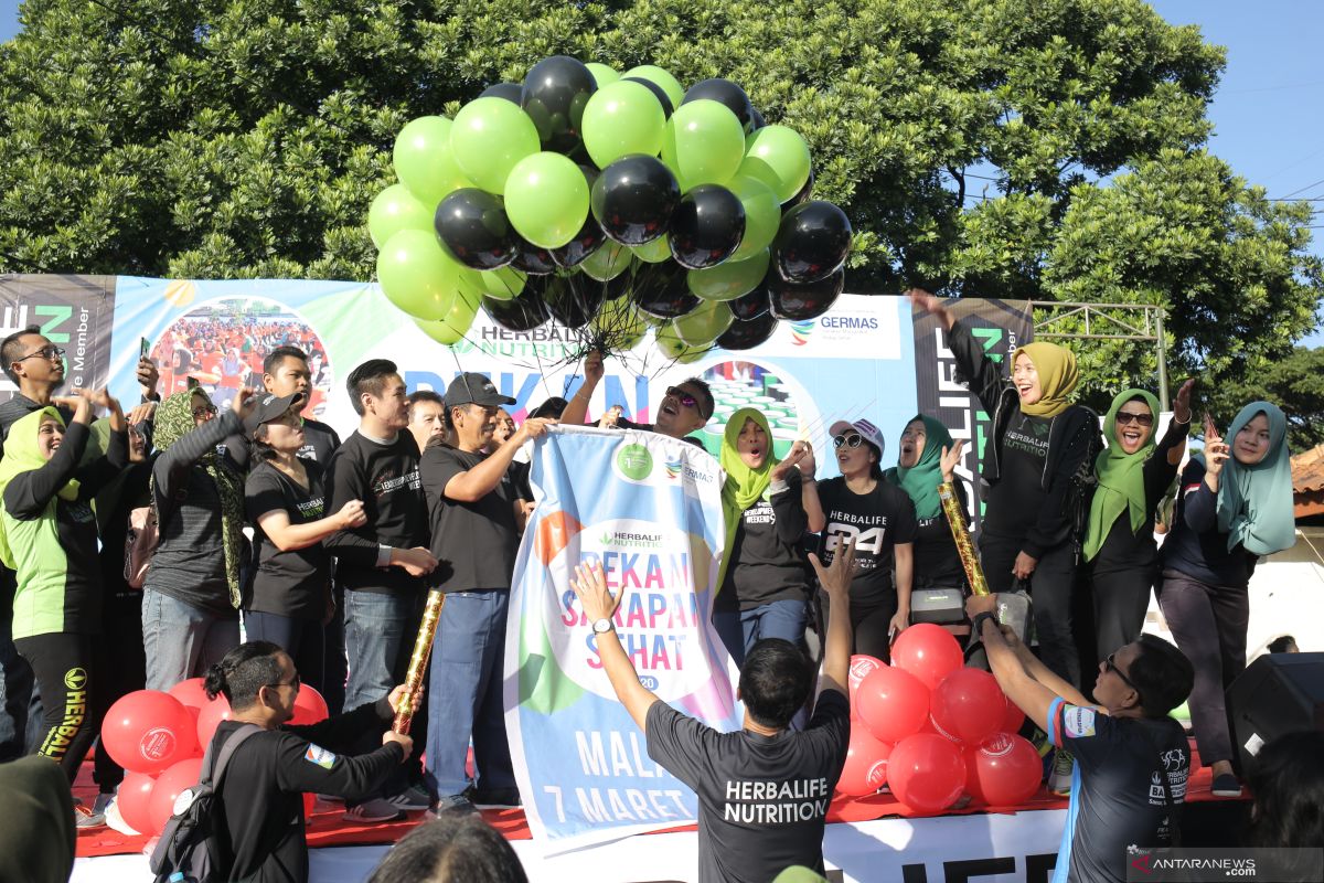 Ribuan warga Malang kampanyekan Pekan Sarapan Nasional