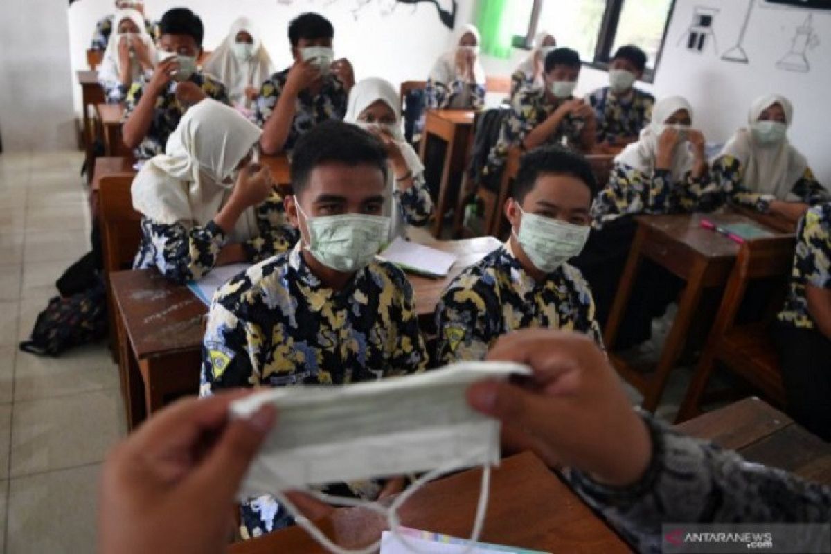 80 persen SD-SMP di Gresik siap gelar pembelajaran tatap muka