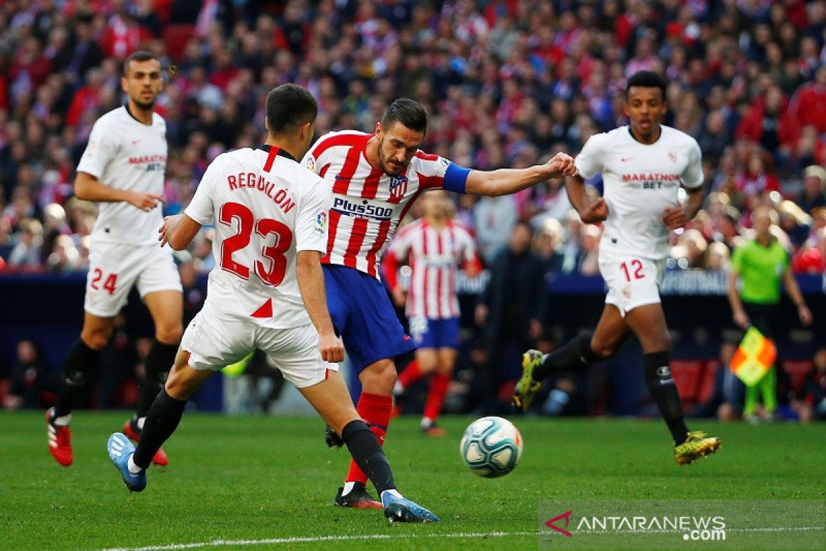 Imbang 2-2 lawan Sevilla, modal Atletico hadapi Liverpool