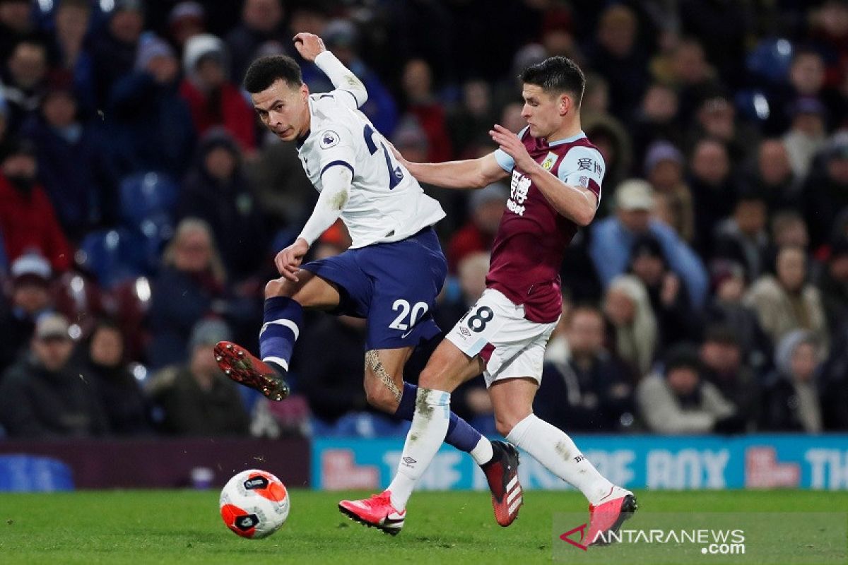 Tottenham ditahan imbang Burnley