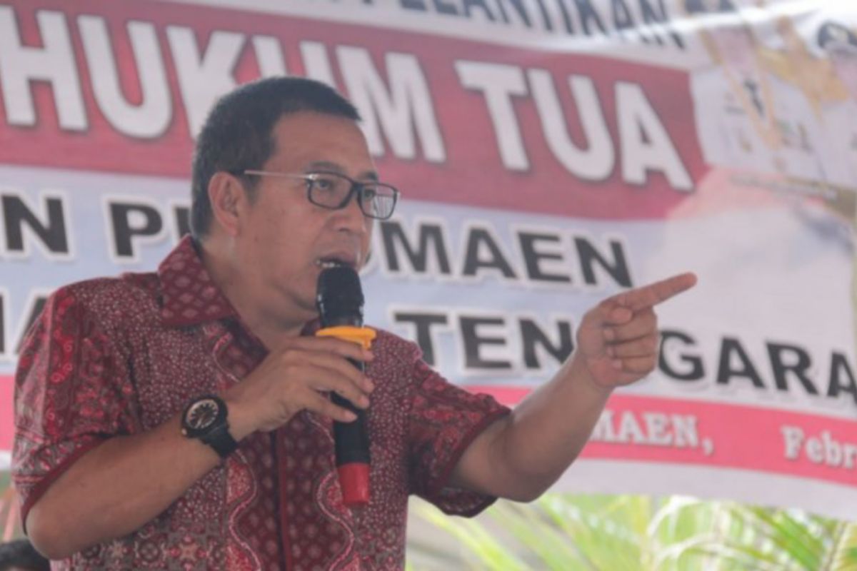 Bupati awasi penyampaian LHKPN pejabat Pemkab Minahasa Tenggara