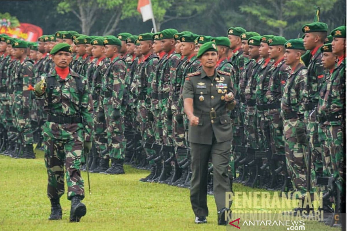 Korem 101/Antasari menyiapkan 1.520 prajurit amankan Pilkada di Kalsel