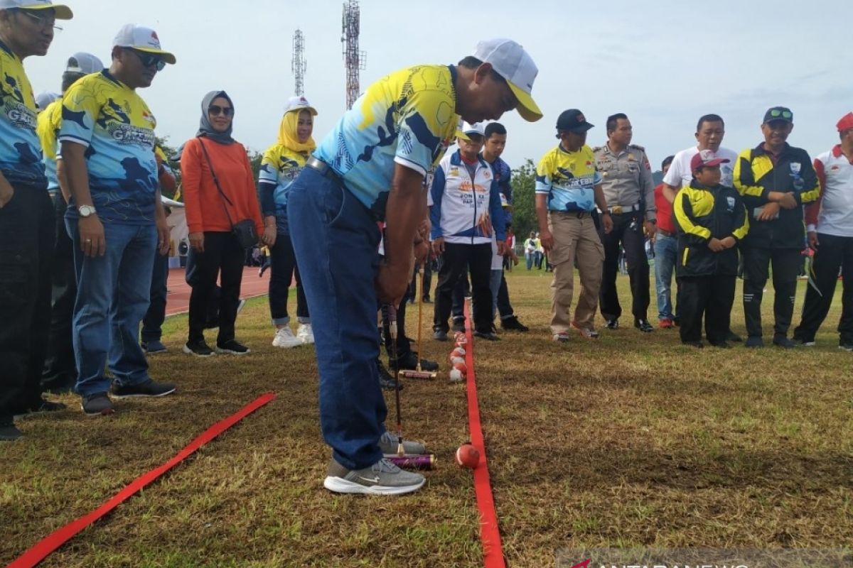 Ratusan atlet gateball ikuti Gubernur Gorontalo Cup I