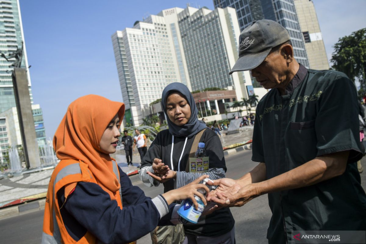 Satpol PP DKI kerahkan 500 personel di CFD Thamrin-Sudirman