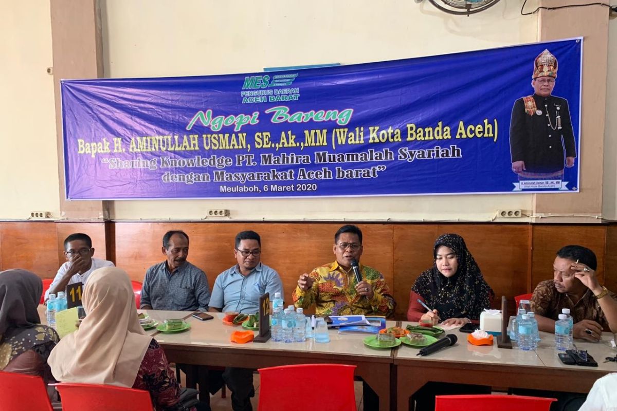 Wali kota Banda Aceh transfer ilmu keuangan syariah di Aceh Barat