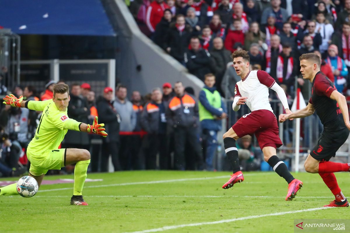 Liga Jerman, pukul Augsburg, Bayern kokoh di pucuk klasemen