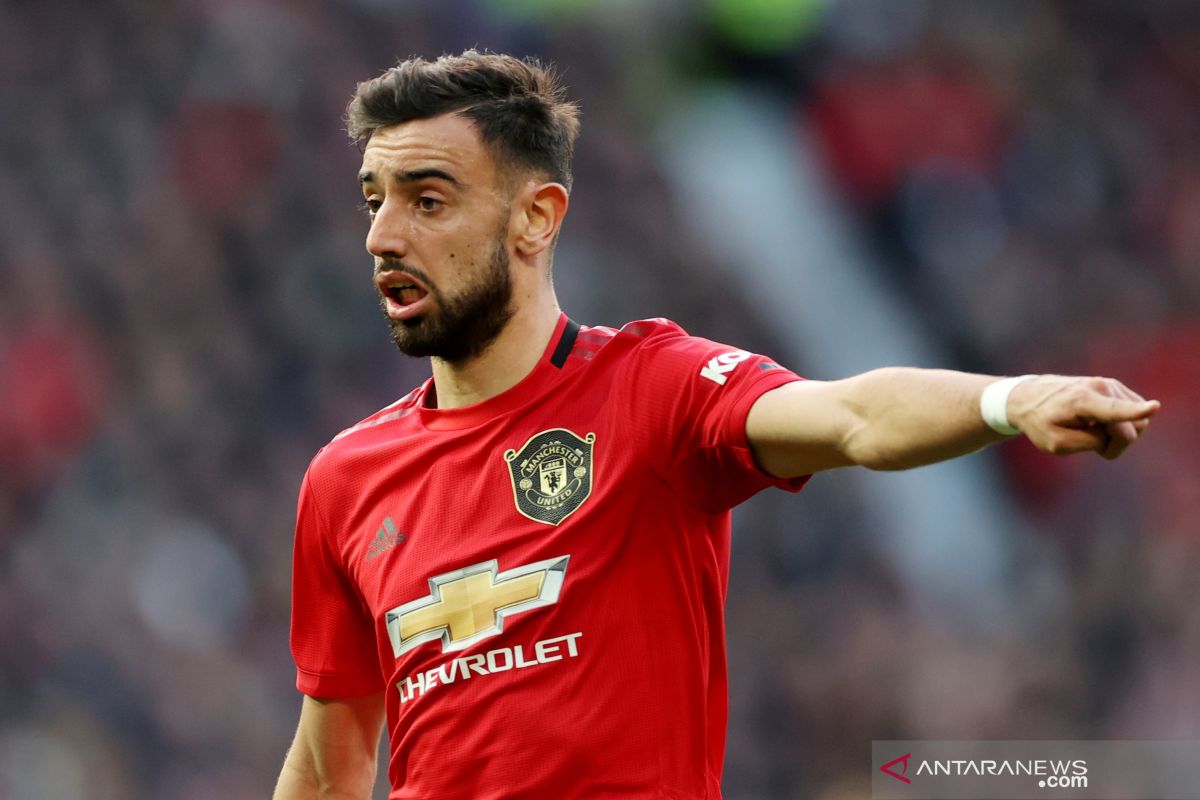 Solskjaer memuji Bruno Fernandes setinggi langit