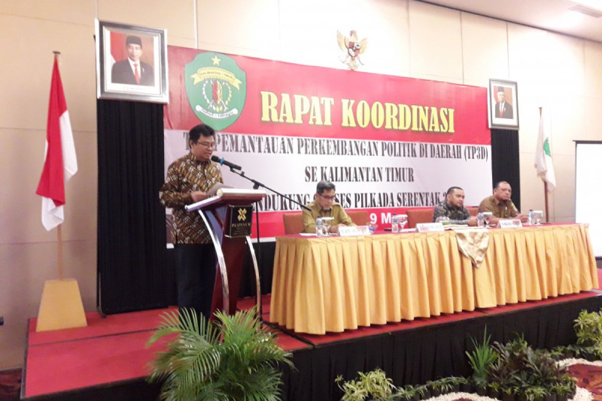 Peserta Rakor TP3D sepakat tingkatkan partisipasi pemilih