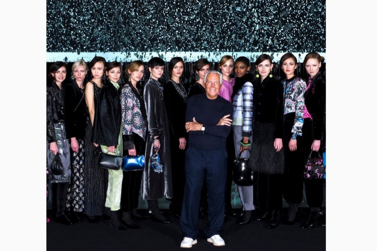 Giorgio Armani, rumah mode lainnya berdonasi perangi Covid-19 Italia