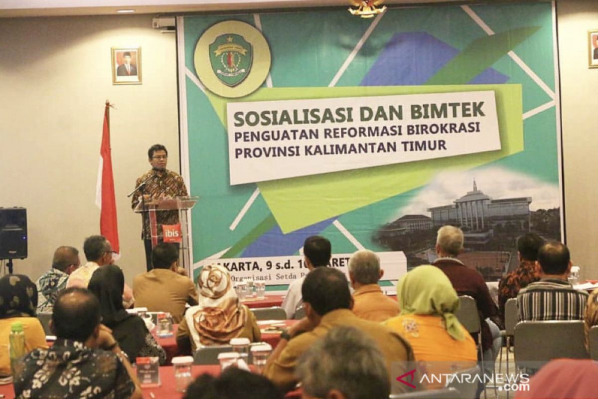 Biro Organisasi Provinsi Kaltim perkuat reformasi birokrasi