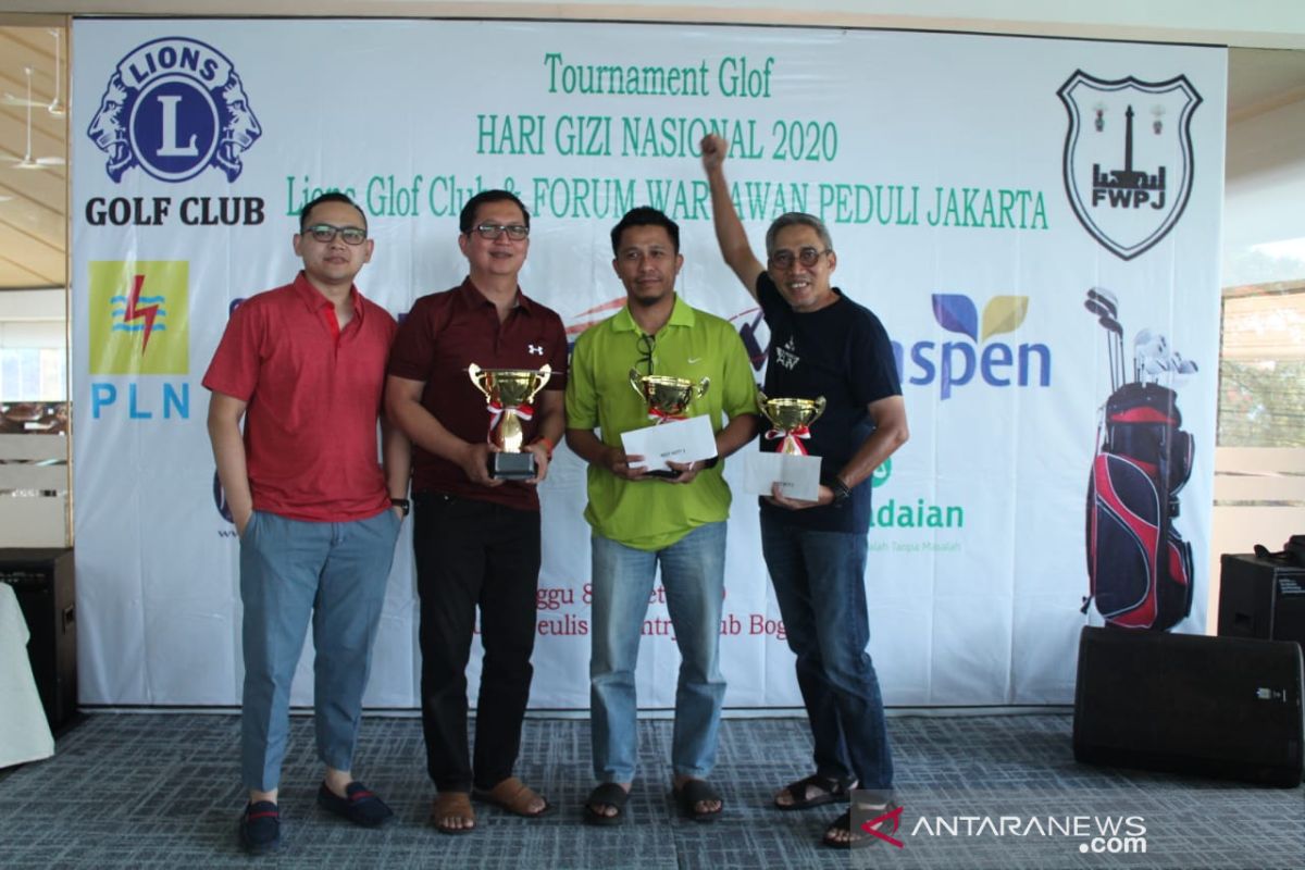 Forum Wartawan Peduli Jakarta dukung atasi anak stunting melalui turnamen golf