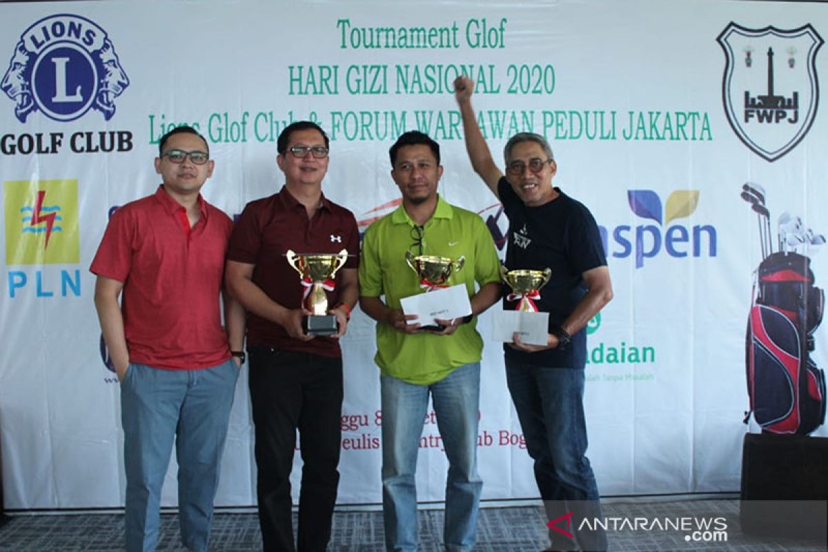 Forum Wartawan Peduli Jakarta dukung atasi anak stunting melalui golf
