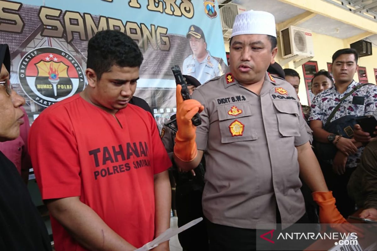 Polres Sampang tembak residivis perampok toko