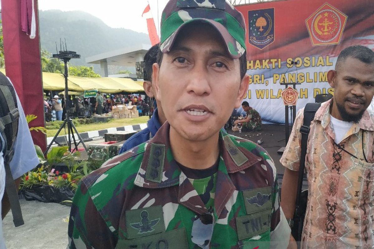 Flash - KKB serang pos Koramil Jila, seorang anggota TNI terluka