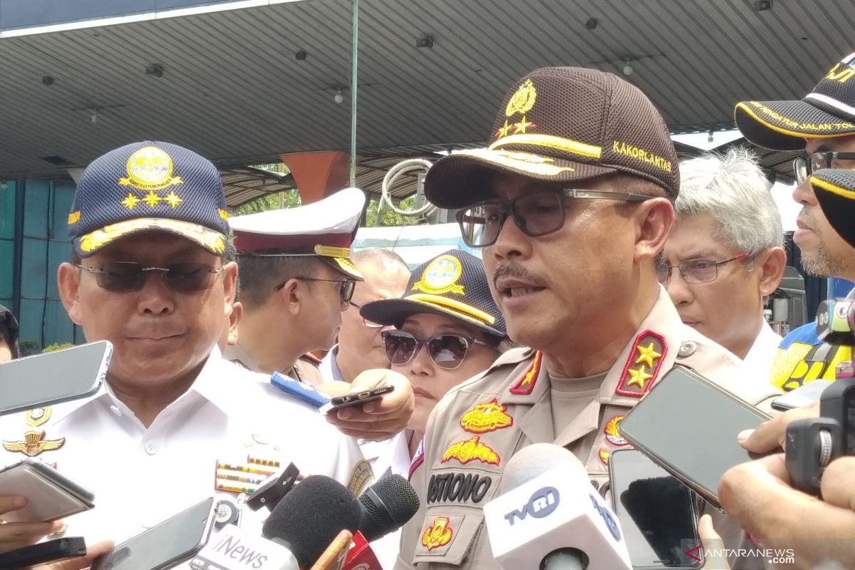 Polri tindak truk ODOL di Tol Tanjung Priok-Bandung mulai hari ini