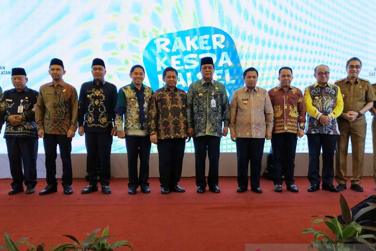 Wabup HST Hadiri Rakerkesda Kalsel 2020