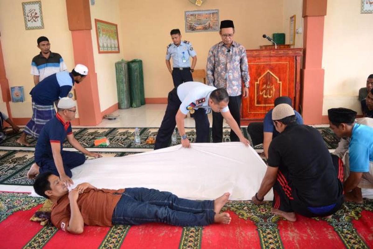 Rutan Pasangkayu bekali napi tata cara mengurus jenazah