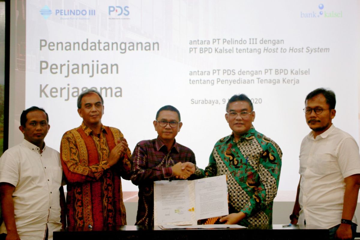 Bank Kalsel dan Pelindo III perkuat kerja sama