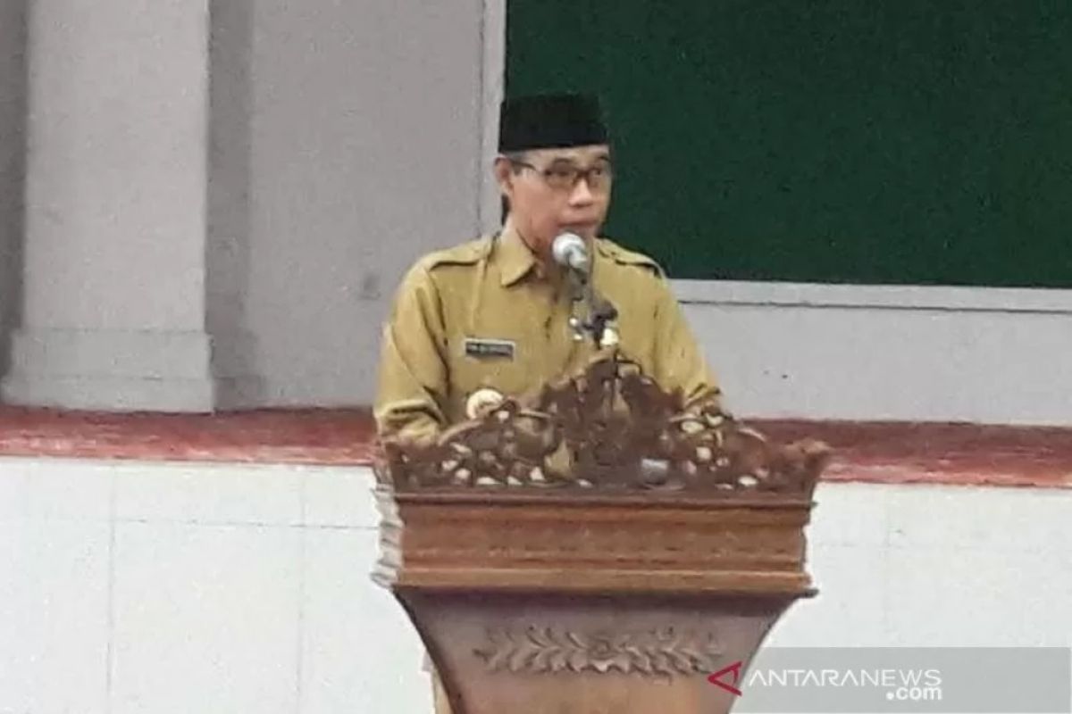 Bupati Temanggung kerahkan semua Kades untuk info corona