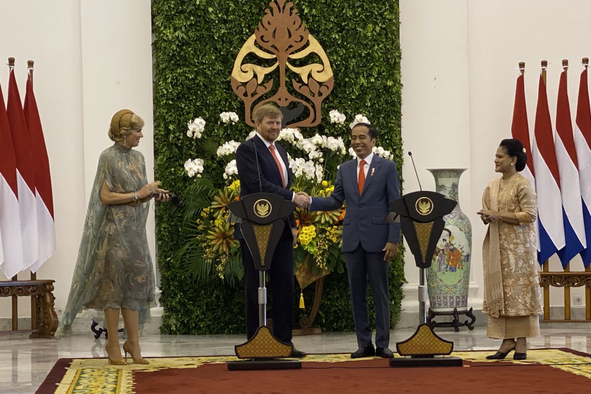 Jokowi welcomes Indonesia-Netherlands' cooperation in various sectors