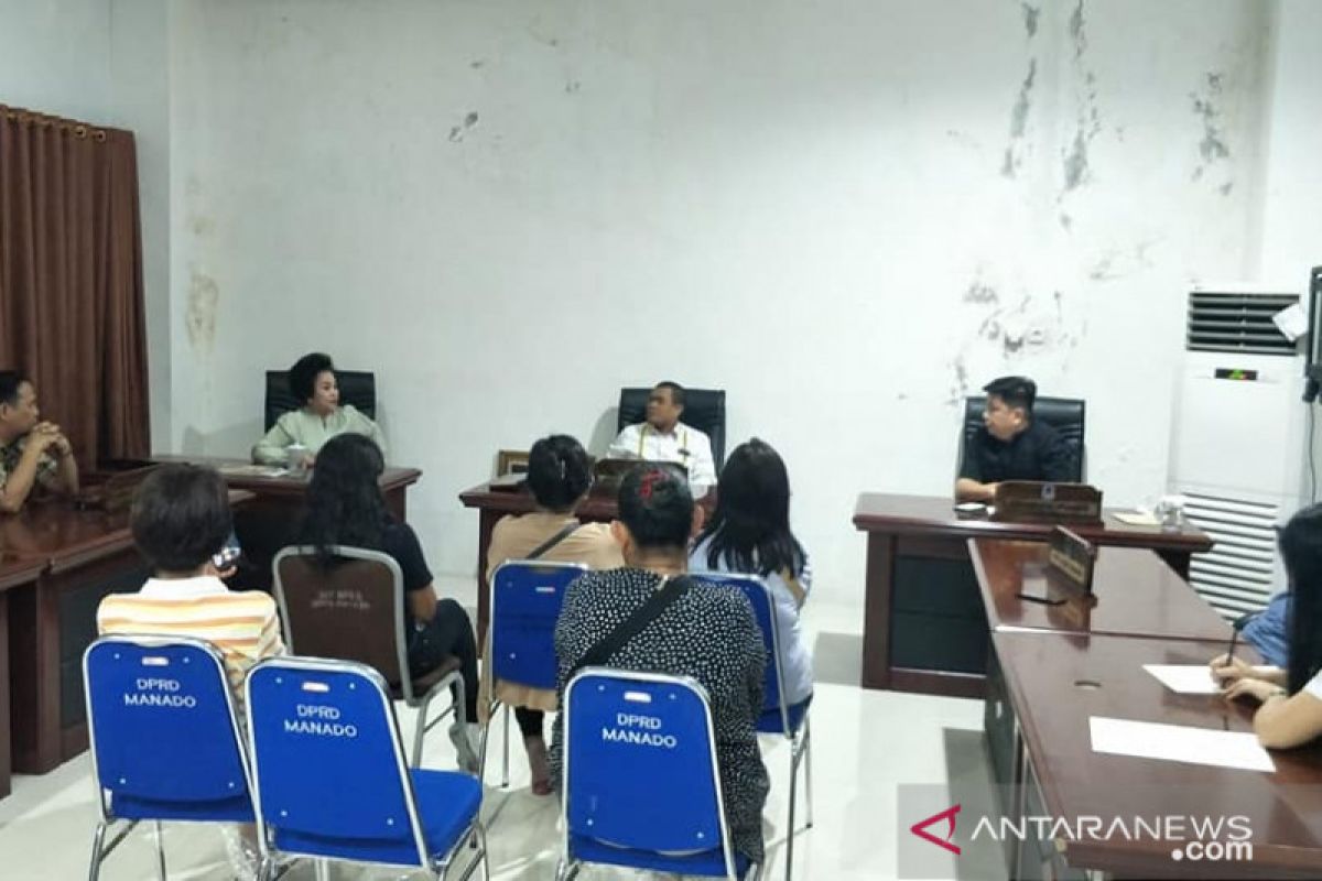 Komisi II DPRD Manado terima keluhan pedagang pasar