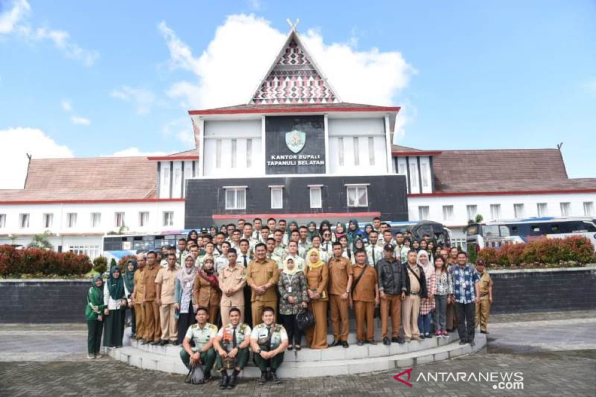 133 calon petani millenial Polbangtan Medan PKL di Tapanuli Selatan