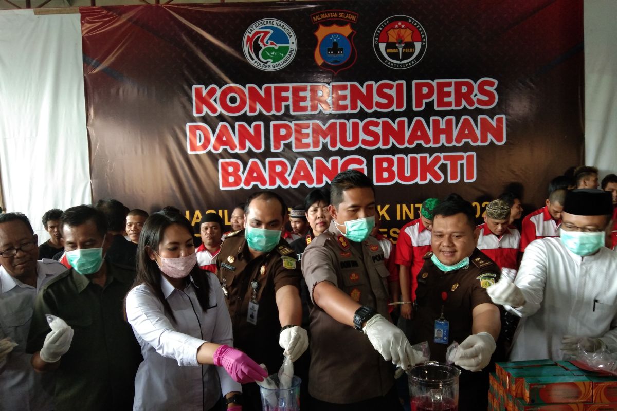 Operasi Antik Polres Banjarbaru ungkap pemasok jaringan Lapas