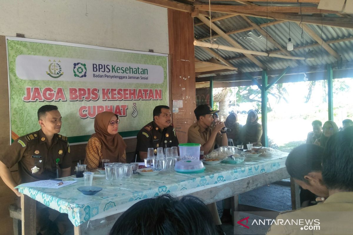 Kajari dan Kepala BPJS Kesehatan kunjungi Desa Pasir Sunur Pariaman, rasakan saling curhat dengan warga desa