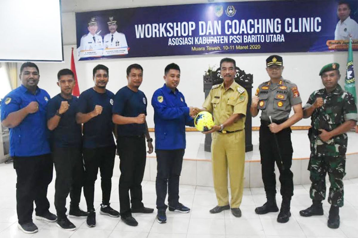 Askab PSSI Barito Utara gelar 'Coaching Clinic'