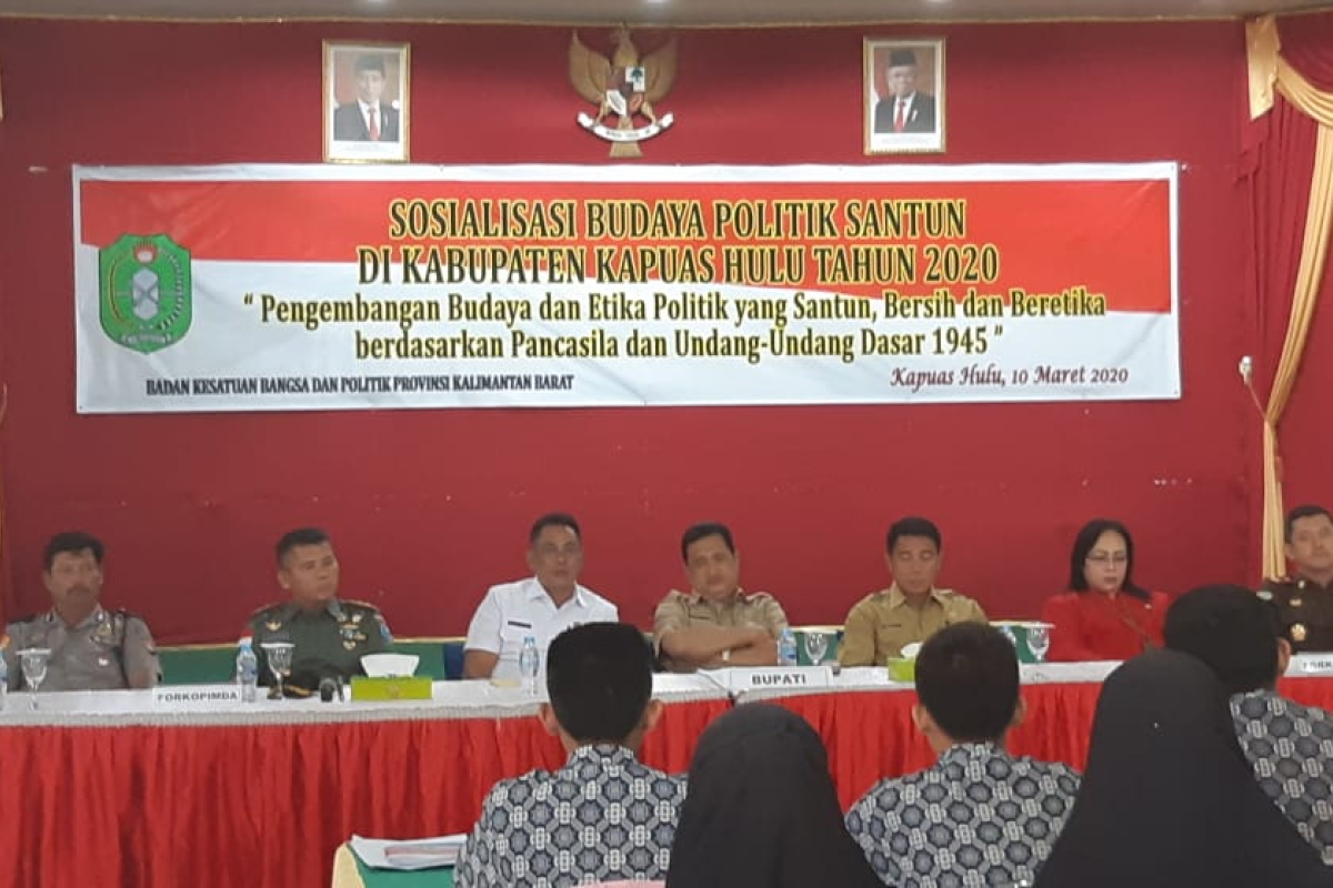 Hadapi Pilkada pemerintah sosialisasikan budaya politik santun