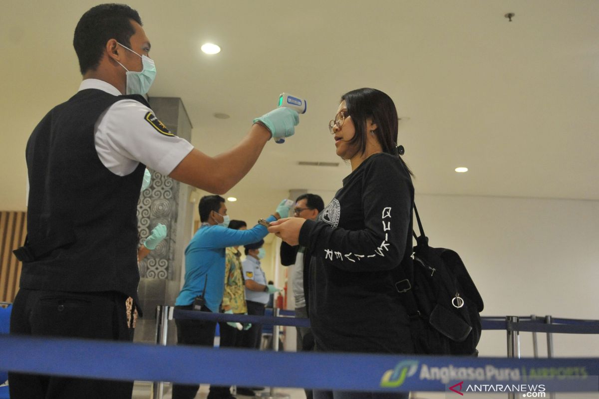 Bandara Ngurah Rai mulai cek suhu tubuh penumpang domestik