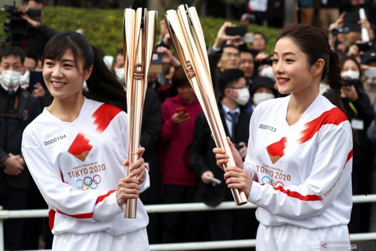 Kirab obor Olimpiade di sejumlah prefektur batal digelar di jalan umum
