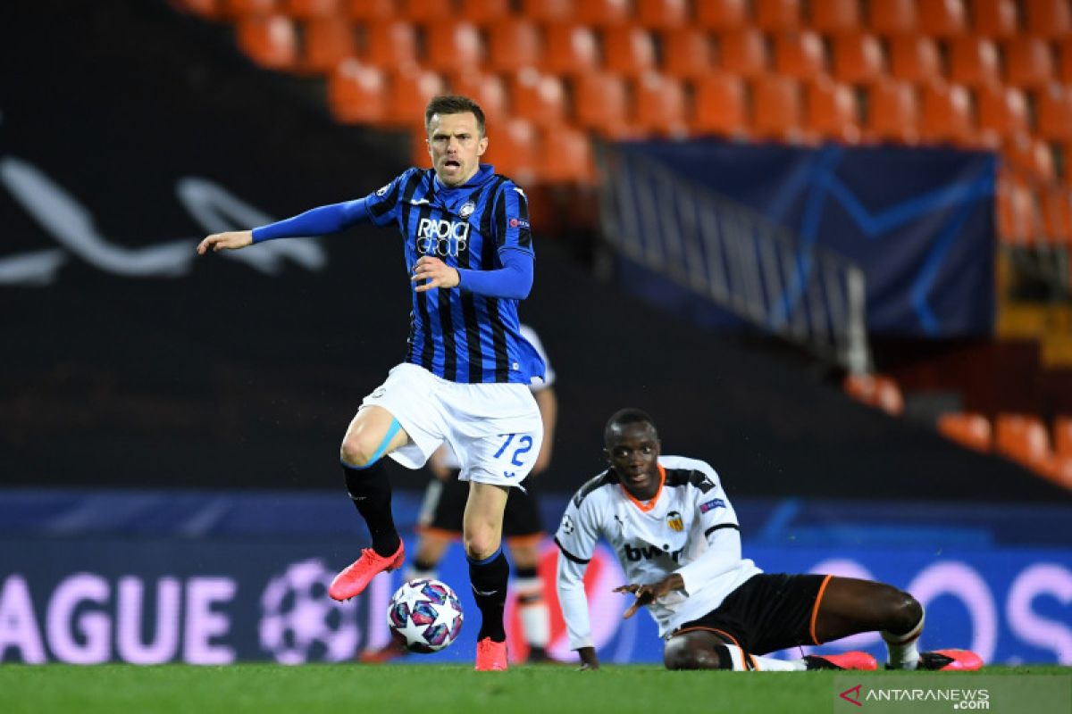 Ilicic cetak 4 gol ke Valencia, Atalanta ke 8 besar Liga Champions