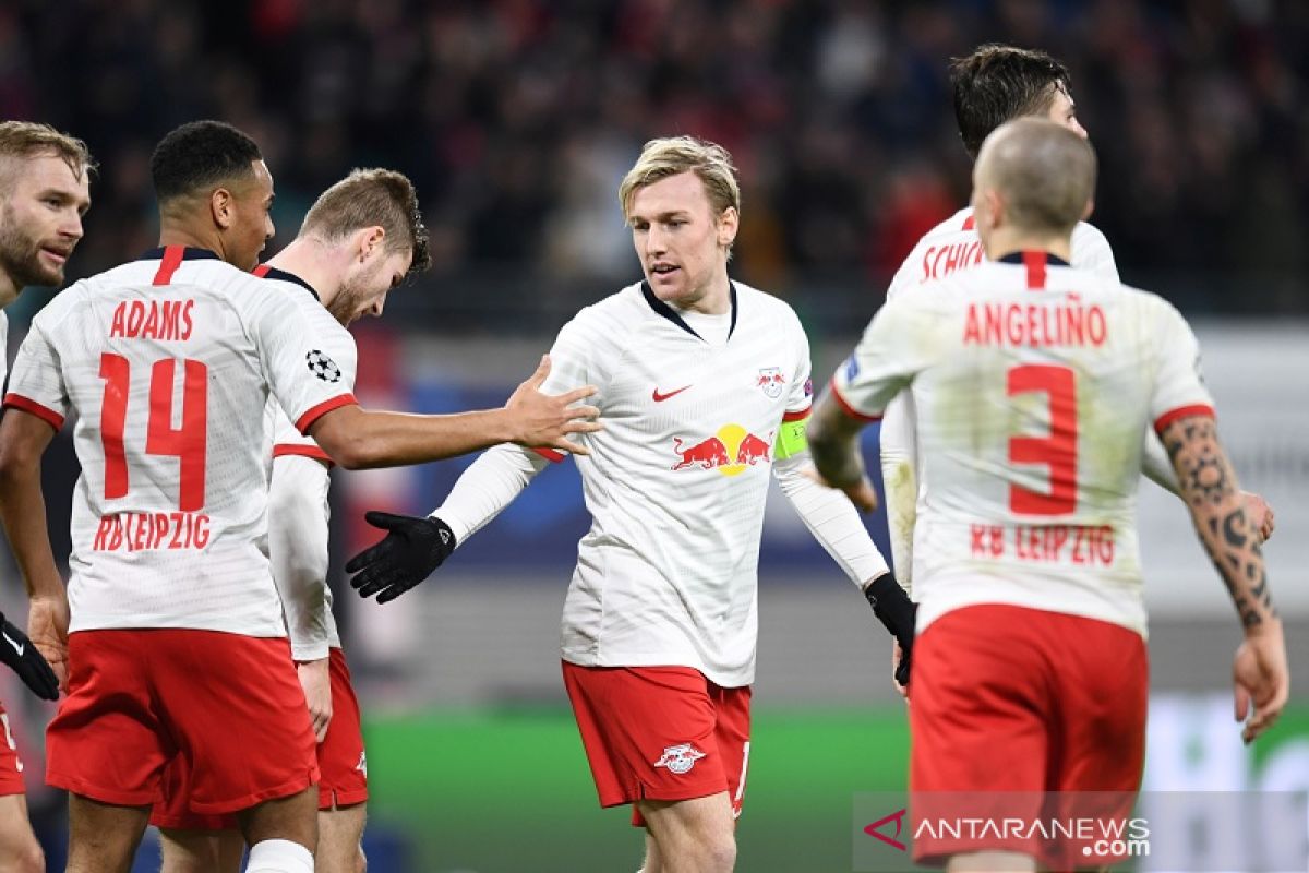 Leipzig mulus ke perempat final setelah libas Tottenham 3-0